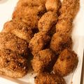 とろちゃんキッチン's cooksnap of when they made コストコマッシュポテトで揚げないコロッケ.