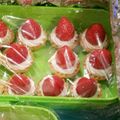 ギガダンプ's cooksnap of when they made 生ホワイトチョコといちごのミニタルト.