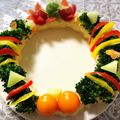 earth。's cooksnap of when they made 華やか❤️タラモサラダのクリスマスリース.
