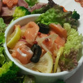 あんち（かぅちゃん）'s cooksnap of when they made 簡単！サーモンと玉ねぎ、きゅうりのマリネ.