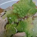 うばい's cooksnap of when they made 印象的!ロマネスコとサラダチキンのサラダ.