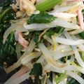 あーーーーやん♡'s cooksnap of when they made ほうれん草、もやし、カニカマのお浸し.