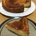 etsuoba's cooksnap of when they made 完熟柿救済② 計量不要！柿チーズケーキ♪.