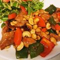 こてたす's cooksnap of when they made 【懐かしの給食】鶏のカシューナッツ炒め.
