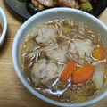賢くんママ's cooksnap of when they made シュウマイと白菜の中華風スープ.