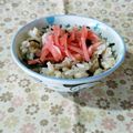 kururin18's cooksnap of when they made 私が好きな昆布の佃煮と紅生姜のおにぎり.