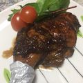 h8roco's cooksnap of when they made フライパンで簡単♡♥家族のローストチキン.