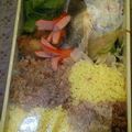 クックH4M4H0☆'s cooksnap of when they made 虹弁＠ときメモ虹野沙希お手製弁当再現.