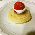 れいかりー's cooksnap of when they made ホイップ「マリーム®」でサンタパンケーキ.