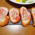 クック6N3JJA☆'s cooksnap of when they made 生ハムとアンチョビのブルスケッタ.
