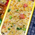 nosso's cooksnap of when they made イカの塩辛で作る☆゜簡単チャーハン.