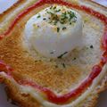 にゃぁくん's cooksnap of when they made 卵とチーズがトロ～お日さま☀ランチパン.