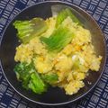 nosso's cooksnap of when they made シャキ☆ふわ☆レタスとたまごの炒め物.