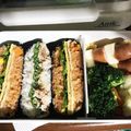 cherry0929's cooksnap of when they made お弁当に★オムライスのおにぎらず.