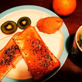すみま～る's cooksnap of when they made 砂糖で油抜き？やさしい味の簡単いなり寿司.