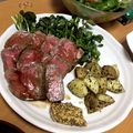 クロ８５'s cooksnap of when they made 簡単♡フライパンで柔らかローストビーフ♡.