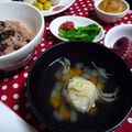 しろくまラッコ's cooksnap of when they made 野菜のあられ椀.