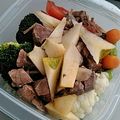 クックBNQ5PD☆'s cooksnap of when they made りんごと鶏ささみとビーンズのパワーサラダ.