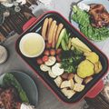 あゆ０９０９０９'s cooksnap of when they made BRUNOホットプレートチーズフォンジュ.