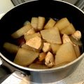 あちゃぽっ♡'s cooksnap of when they made 大根と鶏肉の煮物.