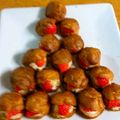 ゆみこねぇ's cooksnap of when they made HMで簡単クロカンブッシュ♡お誕生日にも.