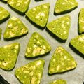 yambee's cooksnap of when they made 抹茶アイスボックスクッキー.