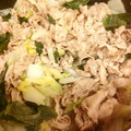 Kaon．'s cooksnap of when they made しょうがたっぷり！白菜と豚バラ肉の蒸し煮.