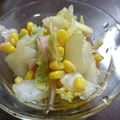 mnママ☆'s cooksnap of when they made 白菜・ハム・大葉のお漬け物風和え物♪.