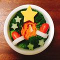 Barbie♡♡♡'s cooksnap of when they made クリスマス キャラおかず＊サンタの手袋.