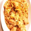ひまま。そま。うた。's cooksnap of when they made 地味だけど美味しい！お麩の卵とじ♪.