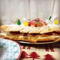 たけぉ's cooksnap of when they made 型不要＊パンビー＊簡単クリスマスケーキ.