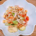 まりんごっこ's cooksnap of when they made クミンで大人味、トマトとアボカドのサラダ.