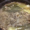 ぽぽきゅ's cooksnap of when they made 青梗菜ともやしの和風鍋.