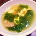 あやmomo's cooksnap of when they made 簡単ワカメスープ.