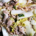 ひまりんご☆'s cooksnap of when they made 白菜漬けと豚肉の炒め物.