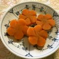 ☆Rokko☆'s cooksnap of when they made 梅にこだわる❀人参の飾り切り❀.