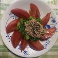 クックHGUL5K☆'s cooksnap of when they made 簡単5分で一品　トマトサラダ.