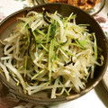 ☆Rokko☆'s cooksnap of when they made もやしとかいわれ大根の簡単ナムル.