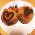 あちゃぽっ♡'s cooksnap of when they made あげない*･ライスコロッケ.