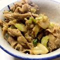 にゃん。にゃん。's cooksnap of when they made こってりダレの豚キャベツ丼.