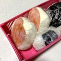 ♡まあや♡'s cooksnap of when they made ハムチーズおにぎり*ハーフ.