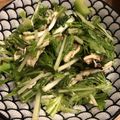 liarra's cooksnap of when they made レンジで簡単☆水菜と鶏胸肉の塩こんぶ和え.