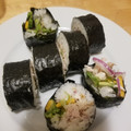 tairu12's cooksnap of when they made 巻き寿司の巻き方のコツ.