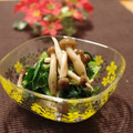 ぽっぽぺぺ's cooksnap of when they made 小松菜としめじのおひたし★柚子胡椒風味.