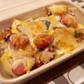 Natsu＊Fuyu's cooksnap of when they made ジャガイモと玉ねぎベーコンのチーズ焼き.