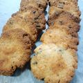 uukitchen's cooksnap of when they made さっくさくおからチョコチップクッキー.