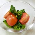 あっこ姉's cooksnap of when they made 菜の花とトマトの美肌サラダ.
