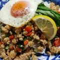 HeroPon's cooksnap of when they made 簡単！ガパオライス.