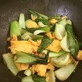 ☆こまっと☆'s cooksnap of when they made チンゲン菜とふわふわ卵のオイスター炒め.