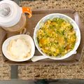 ほけきょ♪'s cooksnap of when they made 離乳食後期 ちぎりぱんグラタン.
